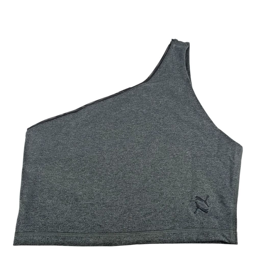 NWT PUMA Exhale One Shoulder Yoga Bra Crop Top Cara Delevingne SAMPLE RARE